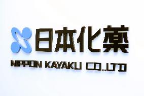 Nippon Kayaku signboard and logo